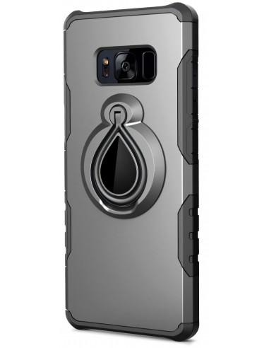 Coque hybride antichoc Samsung Galaxy S8 avec anneau