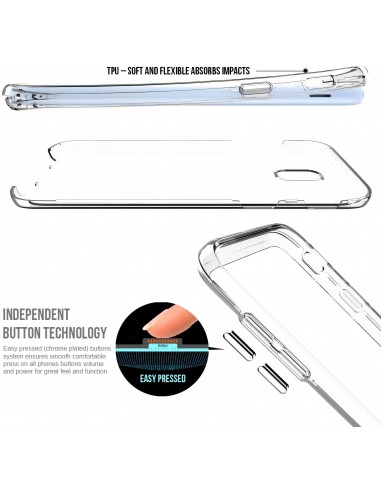 Coque integrale Galaxy J5 2017 / J5 Pro Transparent