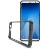 Coque antichoc transparente Galaxy A8 2018 Noir