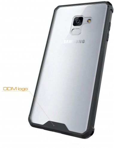 Coque antichoc transparente Galaxy A8 2018