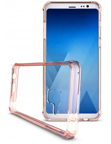 Coque antichoc transparente Galaxy A8 2018