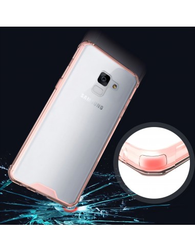 Coque antichoc transparente Galaxy A8 2018