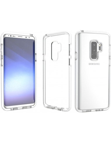 Coque silicone antichocs Samsung Galaxy S9 Plus Transparent