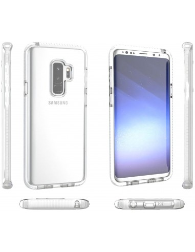 Coque silicone antichocs Samsung Galaxy S9 Plus Transparent