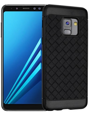 Coque silicone Galaxy A8 plus 2018 Tissé Baseus