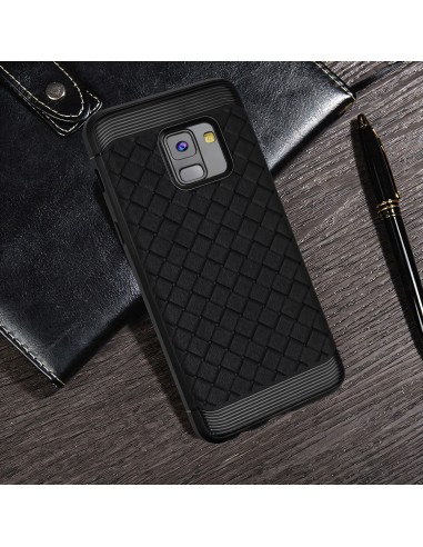 Coque silicone Galaxy A8 plus 2018 Tissé Baseus