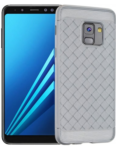 Coque silicone Galaxy A8 plus 2018 Tissé Baseus