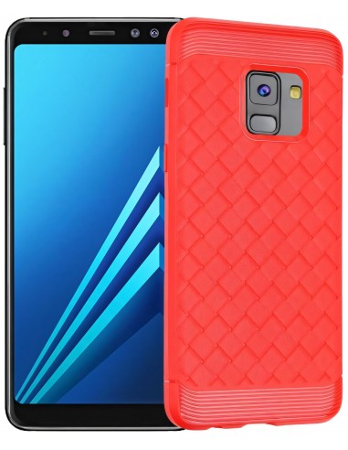 Coque silicone Galaxy A8 plus 2018 Tissé Baseus