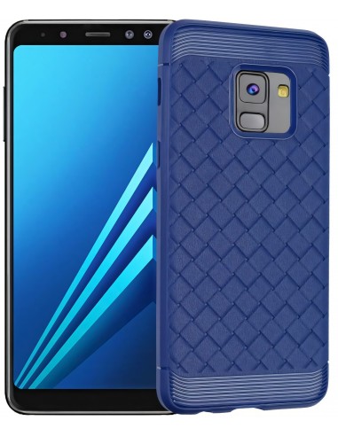 Coque silicone Galaxy A8 plus 2018 Tissé Baseus