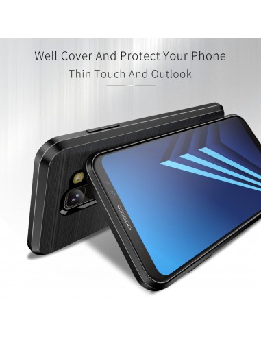 Coque silicone antichoc Galaxy A8 Plus Dux Ducis Mojo