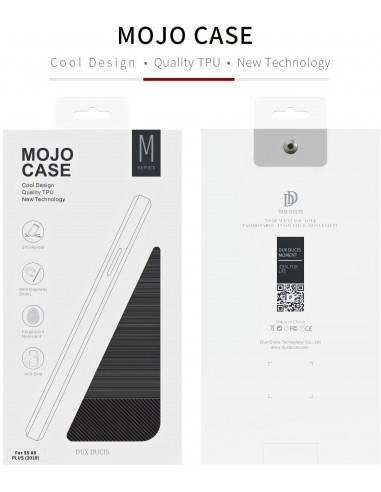 Coque silicone antichoc Galaxy A8 Plus Dux Ducis Mojo