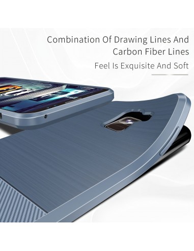 Coque silicone antichoc Galaxy A8 Plus Dux Ducis Mojo