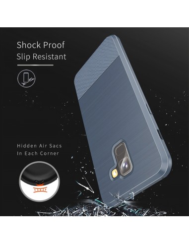 Coque silicone antichoc Galaxy A8 Plus Dux Ducis Mojo