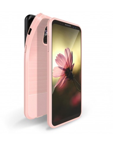 Coque silicone antichoc Galaxy A8 Plus Dux Ducis Mojo