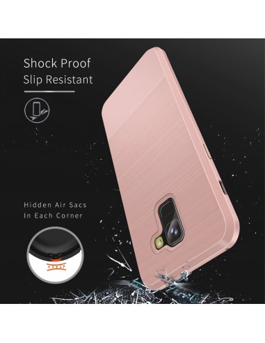 Coque silicone antichoc Galaxy A8 Plus Dux Ducis Mojo