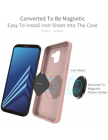 Coque silicone antichoc Galaxy A8 Plus Dux Ducis Mojo