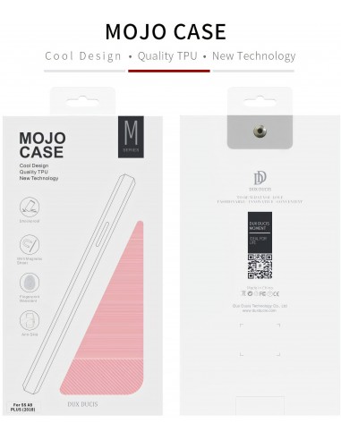 Coque silicone antichoc Galaxy A8 Plus Dux Ducis Mojo