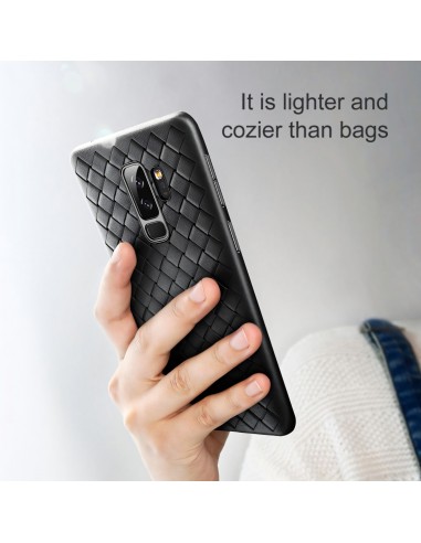 Coque silicone Galaxy S9 Tissé Baseus