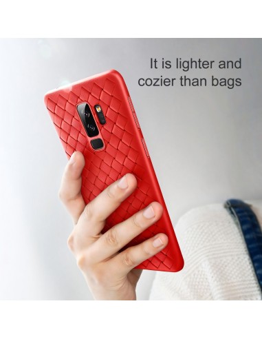 Coque silicone Galaxy S9 Tissé Baseus