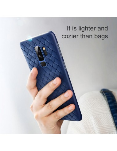Coque silicone Galaxy S9 Tissé Baseus