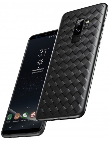 Coque silicone Galaxy S9 plus Tissé Baseus