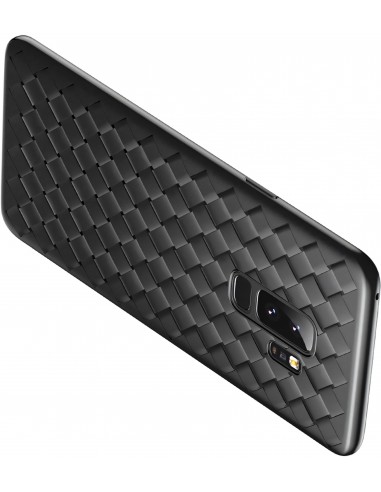 Coque silicone Galaxy S9 plus Tissé Baseus