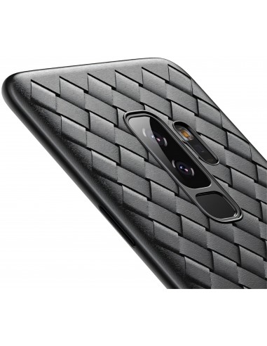 Coque silicone Galaxy S9 plus Tissé Baseus