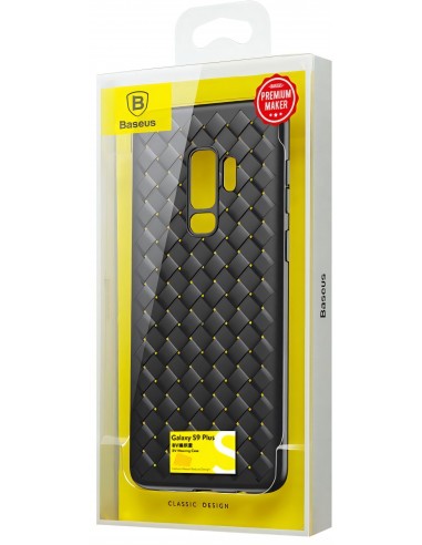 Coque silicone Galaxy S9 plus Tissé Baseus