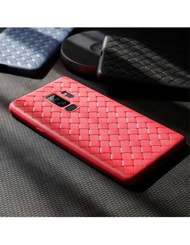 Coque silicone Galaxy S9 plus Tissé Baseus