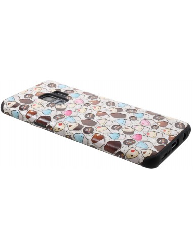 Coque silicone antichoc Galaxy S9 Cup cakes