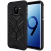 Coque Galaxy S9 antichoc Geometric Noir