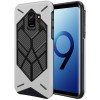 Coque Galaxy S9 antichoc Geometric Argent