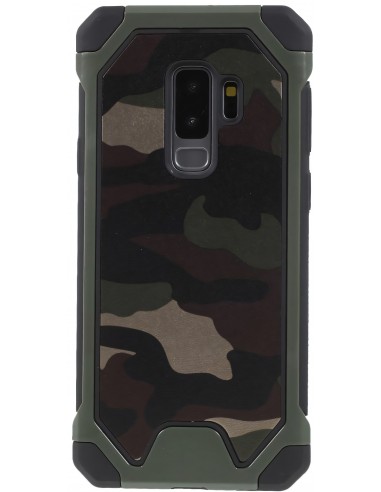 Coque antichoc Galaxy S9 Plus Hybride Camouflage