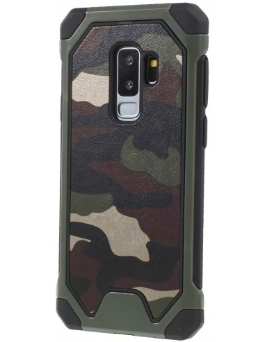 Coque antichoc Galaxy S9 Plus Hybride Camouflage