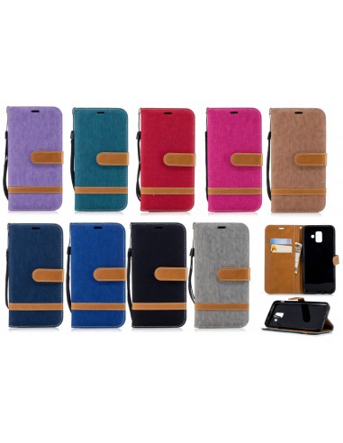 Etui Samsung Galaxy A6 2018 Jean