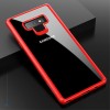 Coque de protection transparente Galaxy Note 9 Mant Series Usams Rouge