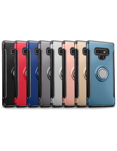Coque de protection Galaxy Note 9 Style Fibre de carbone