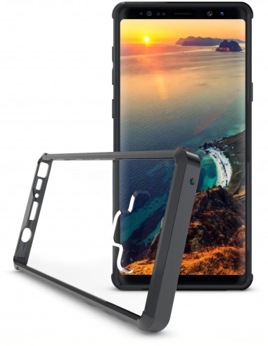 Coque Silicone Galaxy Note 9 Hybride avec bords renforcés