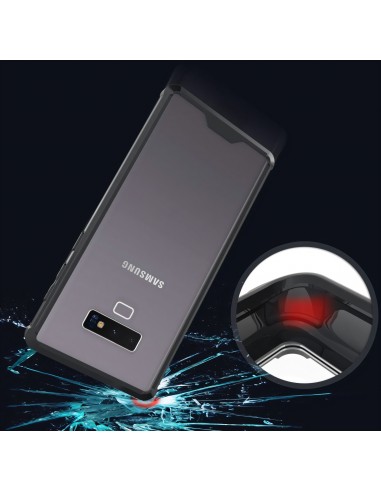 Coque Silicone Galaxy Note 9 Hybride avec bords renforcés