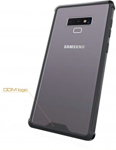 Coque Silicone Galaxy Note 9 Hybride avec bords renforcés