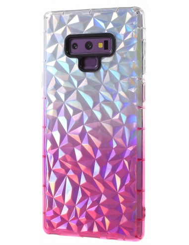 Coque silicone Galaxy Note 9 Style diamant