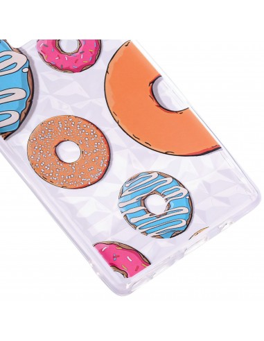 Coque silicone Galaxy Note 9 Diamants 3D Donuts