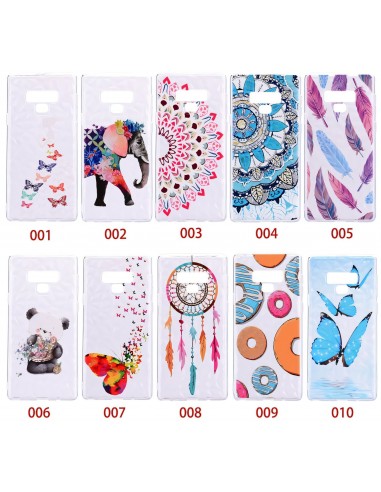 Coque silicone Galaxy Note 9 Diamants 3D Donuts