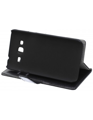 Etui portefeuille Galaxy J3 2016 Crazy Horse