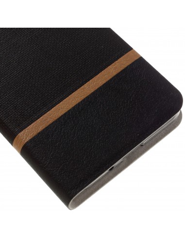 Etui portefeuille Samsung Galaxy J3 et J3 2016 Cross