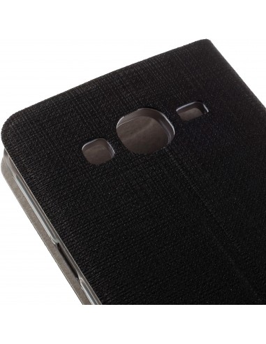 Etui portefeuille Samsung Galaxy J3 et J3 2016 Cross