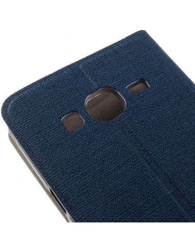 Etui portefeuille Samsung Galaxy J3 et J3 2016 Cross