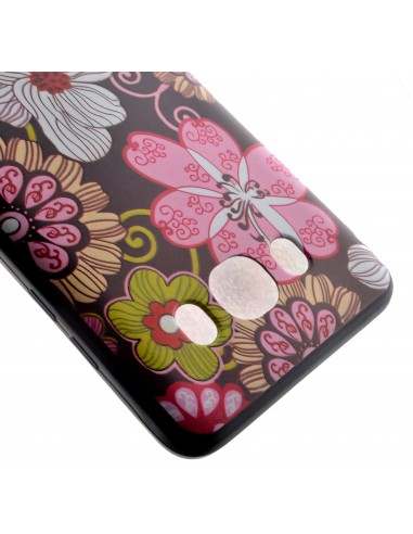 Coque silicone Galaxy J5 2016 Fleurs