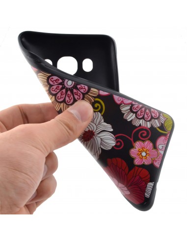 Coque silicone Galaxy J5 2016 Fleurs