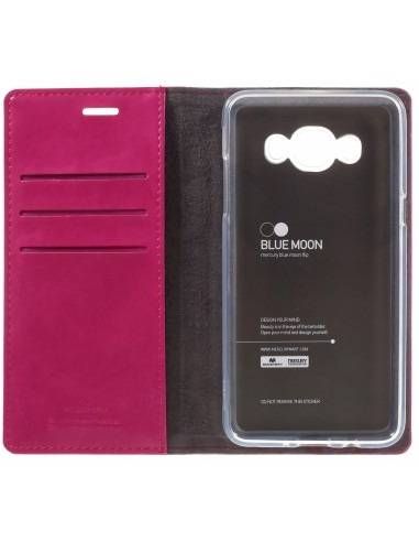 Etui portefeuille Galaxy J5 2016 Mercury Blue Moon